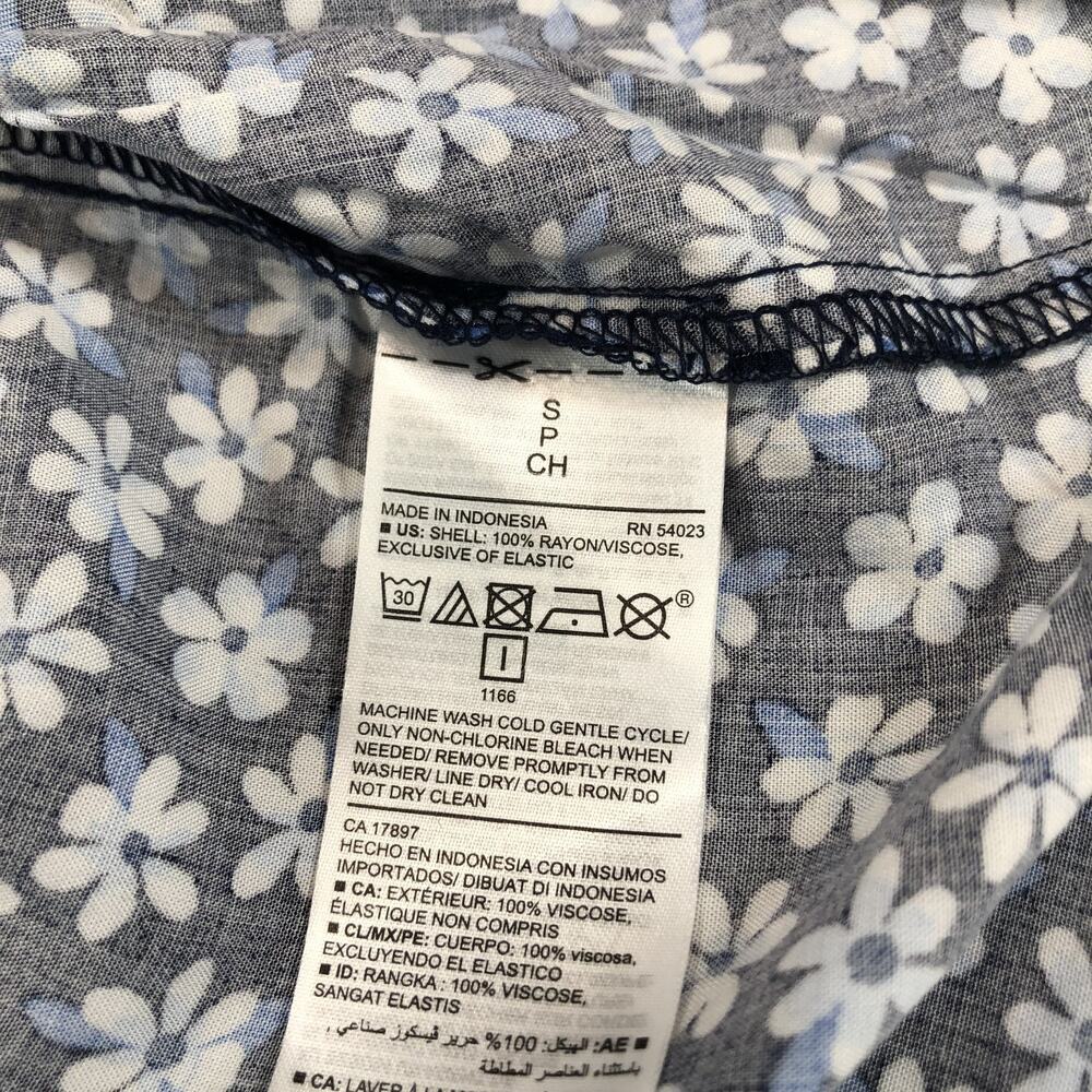 NWT Old Navy Womens Blue & White Floral Cami Sundress Size Small - Picture 6 of 8